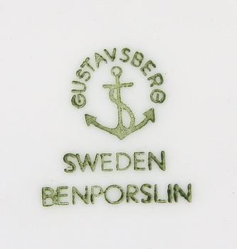 SERVISDELAR, 63 delar, porslin. "Blå Blom", Gustavsberg.