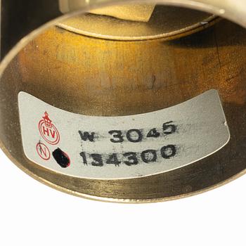 Vägglampor, 3 st, modell 3045, Høvik Lys, Norge, 1900-talets andra hälft.