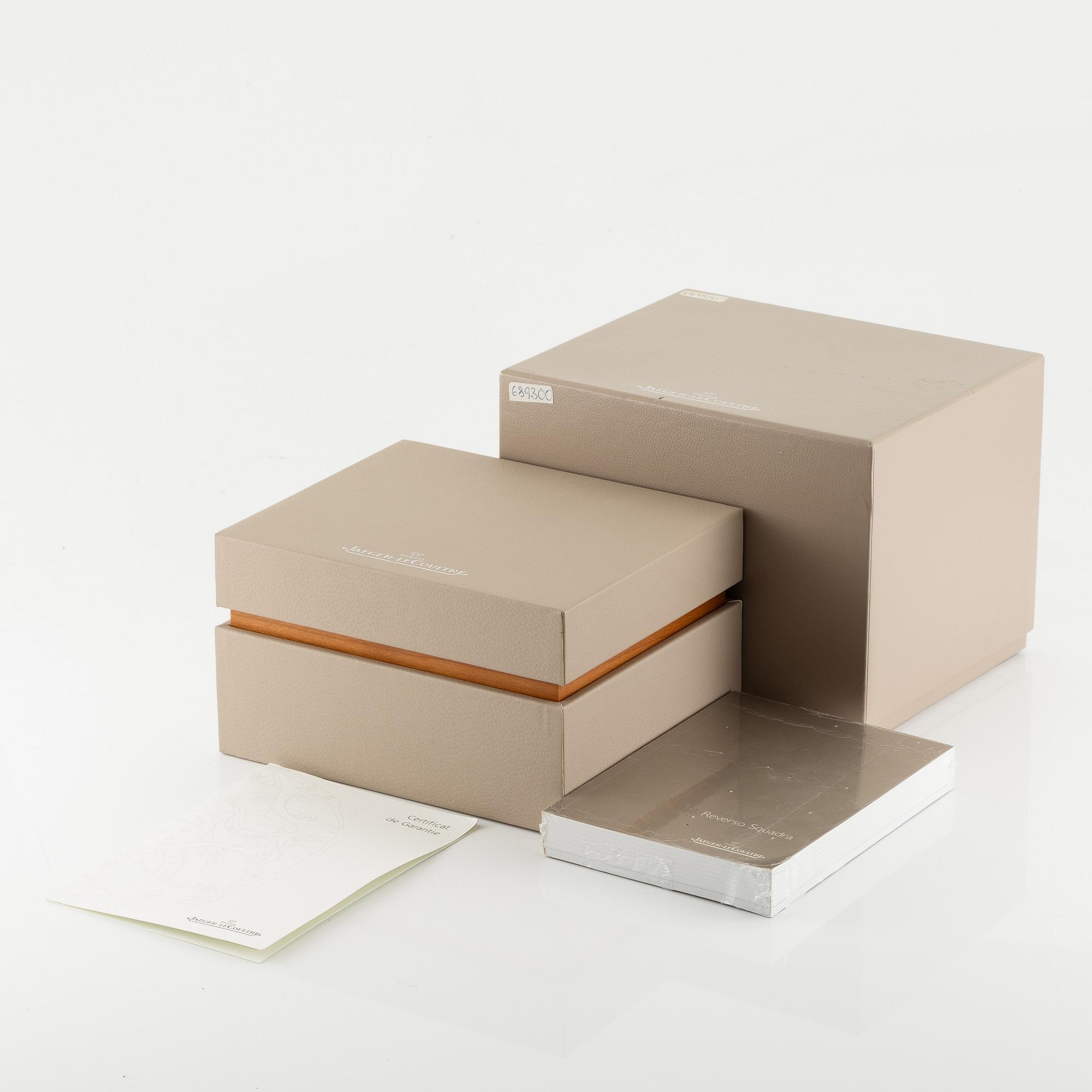 Jaeger-LeCoultre, Reverso Squadra Hometime, armbandsur, 50,5 x 34,9 mm.