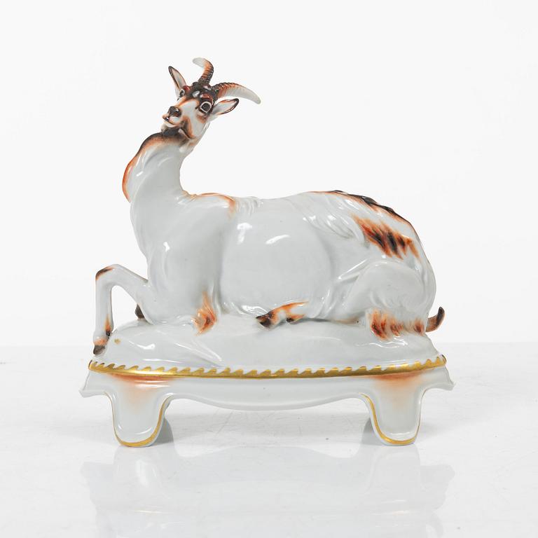 Max Esser, figurin, från "Reinicke Fuchs", Meissen, Tyskland.