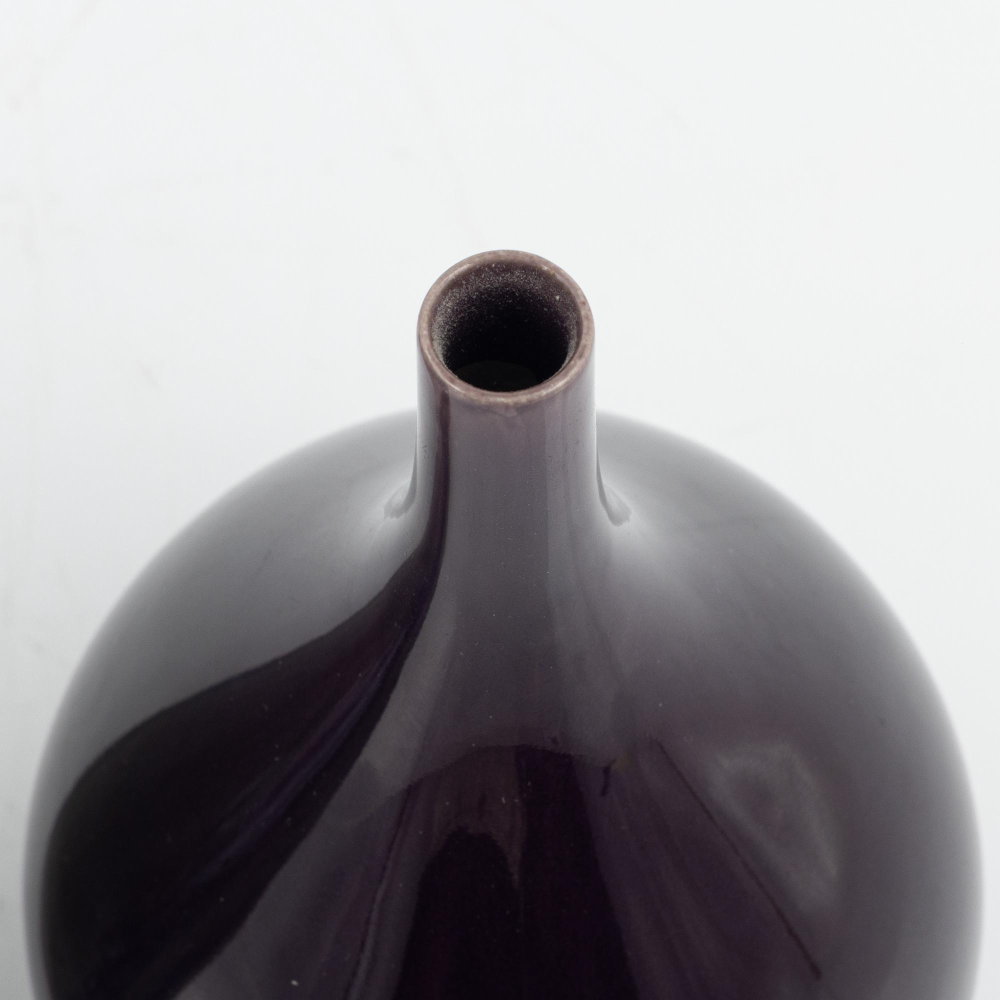 Carl-Harry Stålhane, a set of three stoneware vases, Rörstrand and Designhuset, Sweden.