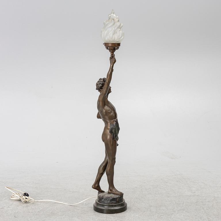 Golvlampa, tidigt 1900-tal.