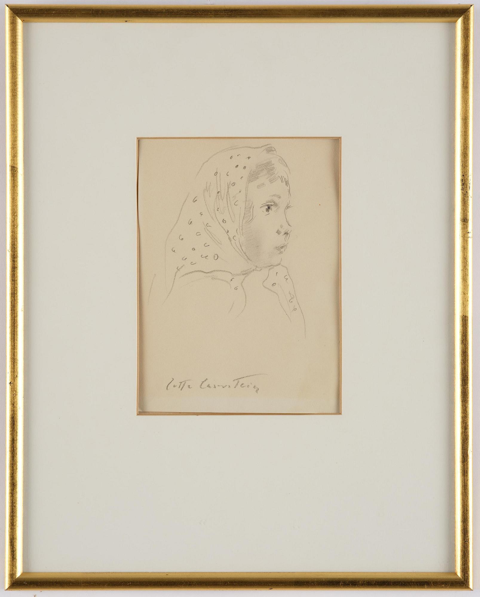 Lotte Laserstein, Portrait of a girl.
