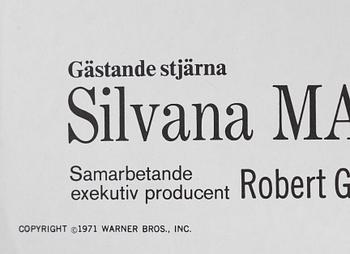 a vintage movie poster, 'Döden i Venedig (Morte a Venezia)', 1971.