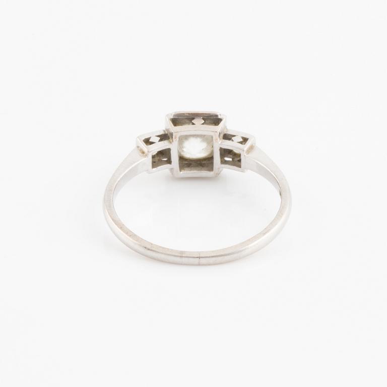 Old cut diamond ring, Strömdahls.