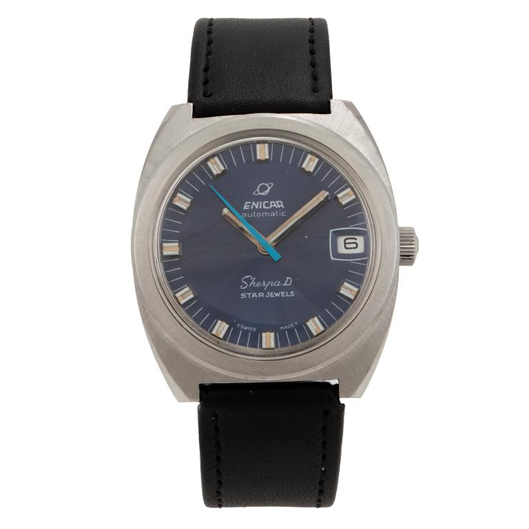 ENICAR, Sherpa D, wristwatch, 37 mm,
