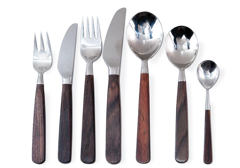 Bertel Gardberg, FLATWARE SERVICE, 42 PIECES.