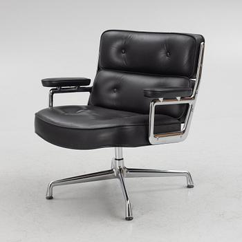 Charles & Ray Eames, fåtölj, "Lobby Chair ES 108", Vitra, samtida.