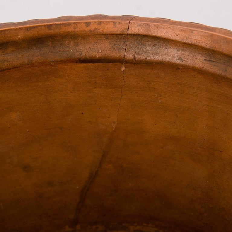 An Empire earthenware paté form, early 19th Century.