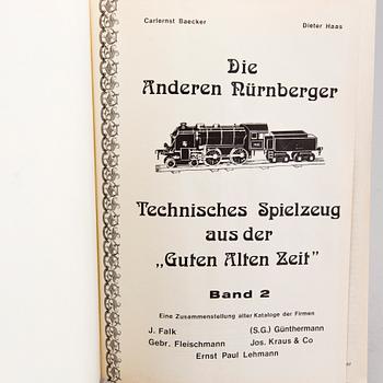 Four books "Die Anderen Nürnberger", 1-4, Frankfurt, 1973-75.