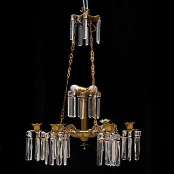 A late 19th Century chandelier.