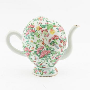Cadogan teapot China porcelain late 19th century.