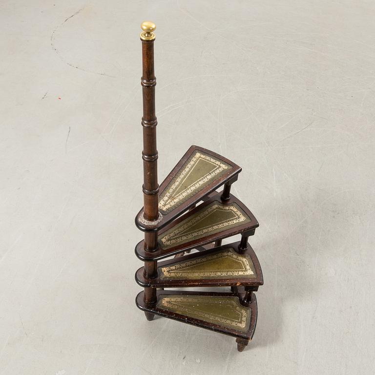 Library staircase, late 20th century.