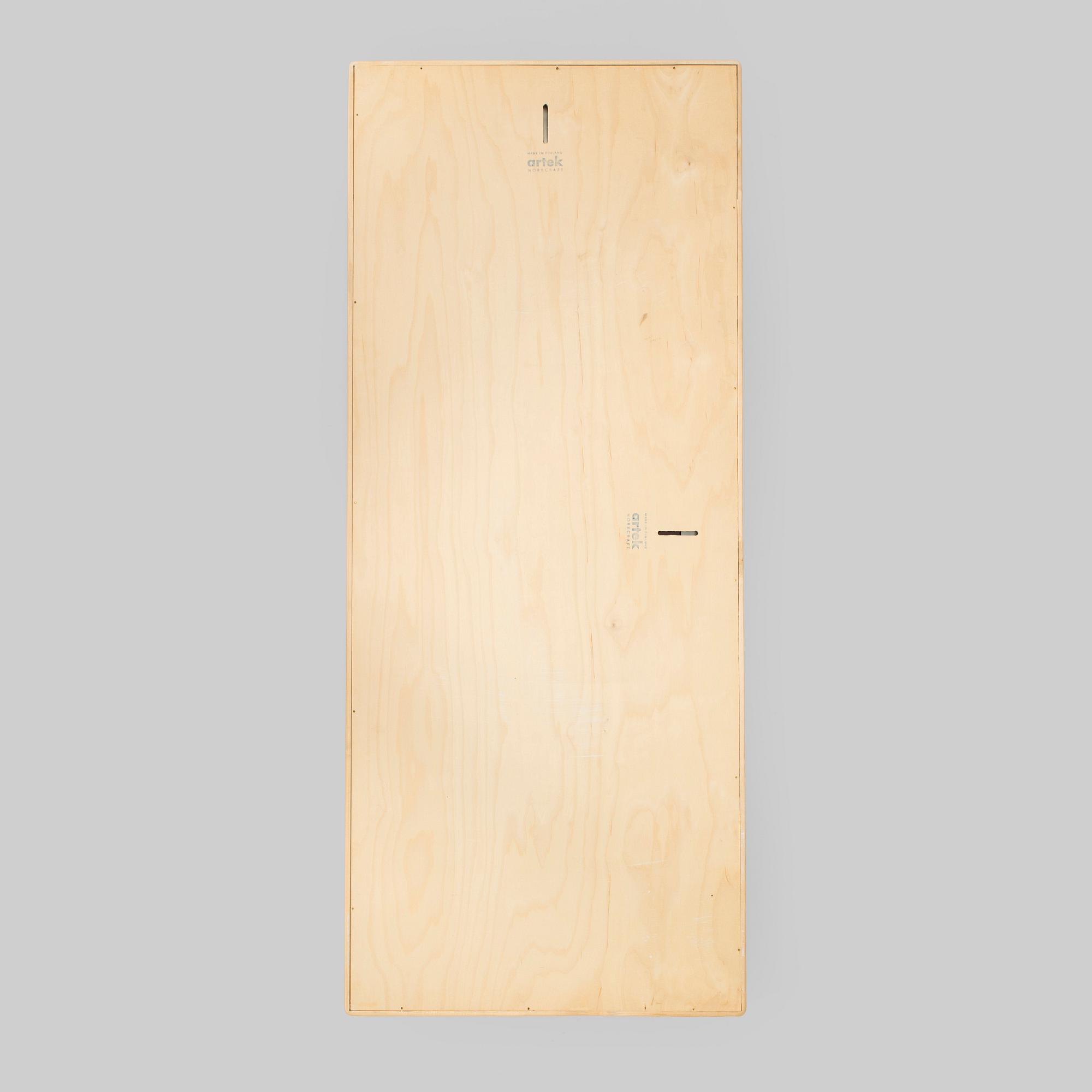 Alvar Aalto, a mirror, model 192A for Artek Finland, late 20th century.