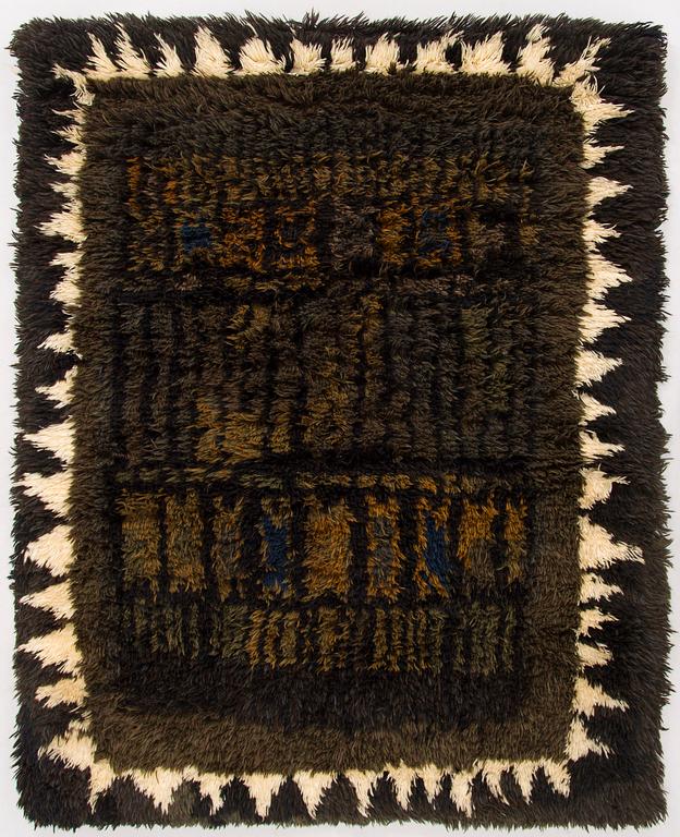 Kirsti Ilvessalo, rya för Finska Handarbetes Vänner. Ca 150 x 120 cm.