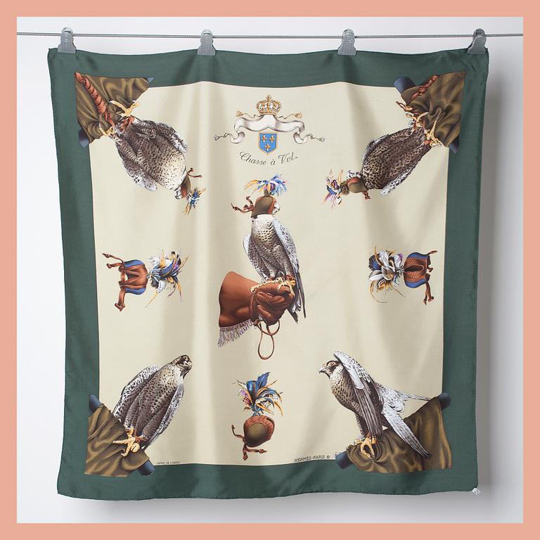 SCARF, "Chasse a Vol", Hermès.