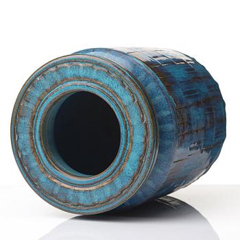 Wilhelm Kåge, a "Farsta" stoneware jar, Gustavsberg studio, Sweden 1959.