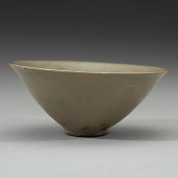 A celadon glazed bowl, Northern Song dynasty (960-1126).