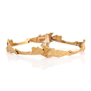 Björn Weckström, rannekoru, "Maariankämmekät"", 14K kultaa.