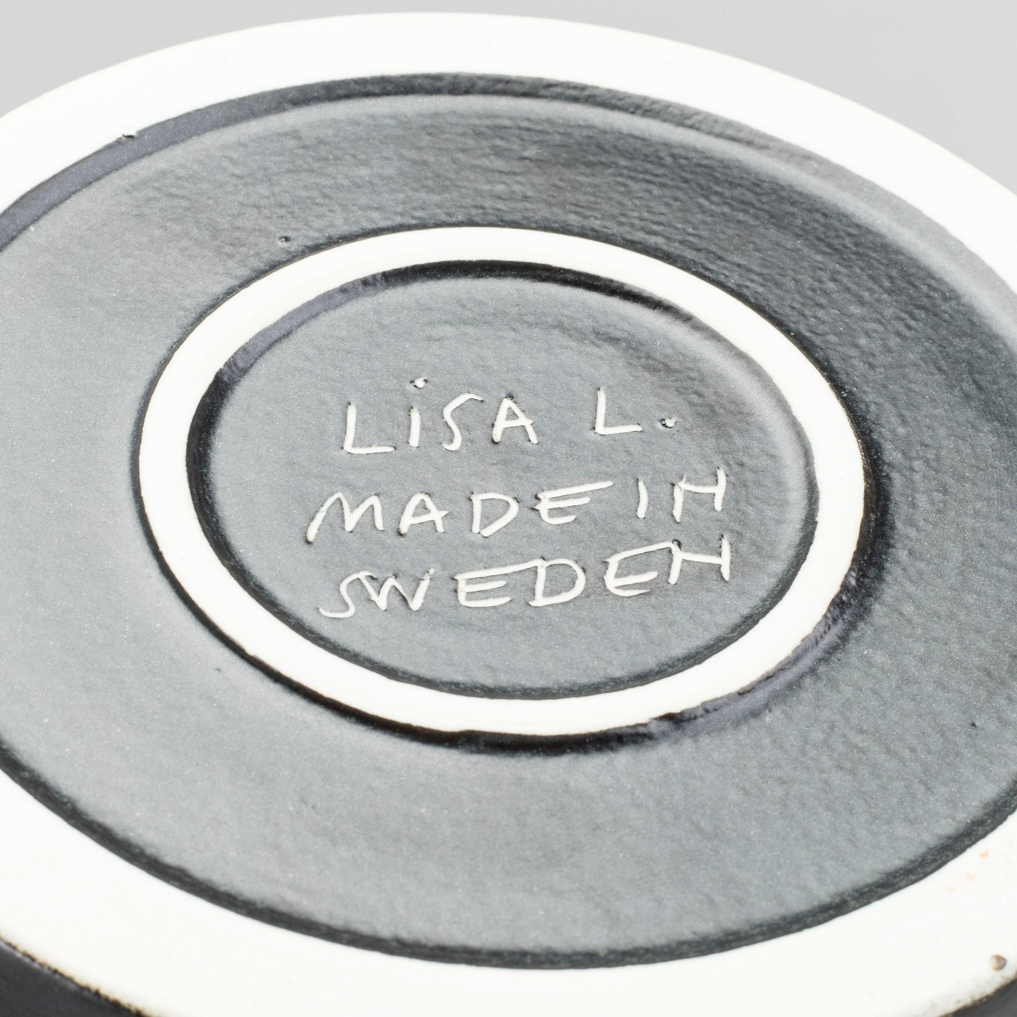 LISA LARSON, ytterfoder, stengods, Gustavsberg.