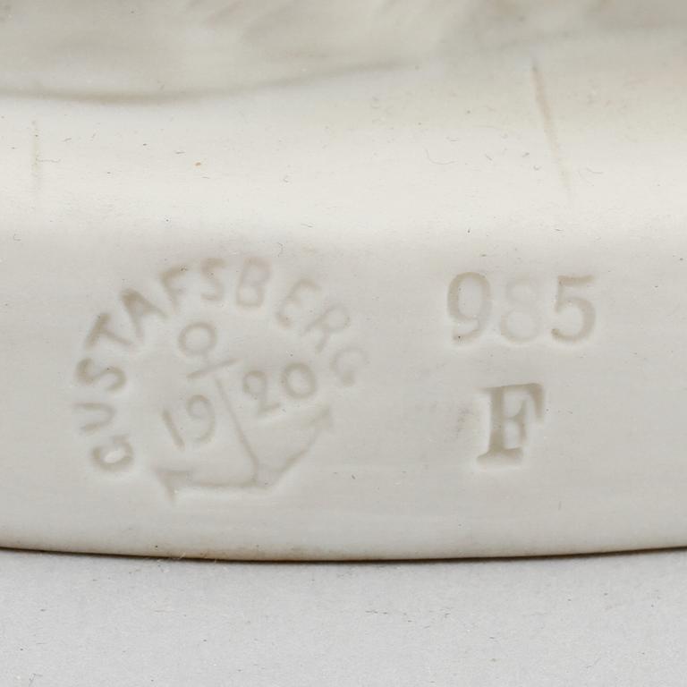 FIGURIN, parian, Gustafsberg, 1920.