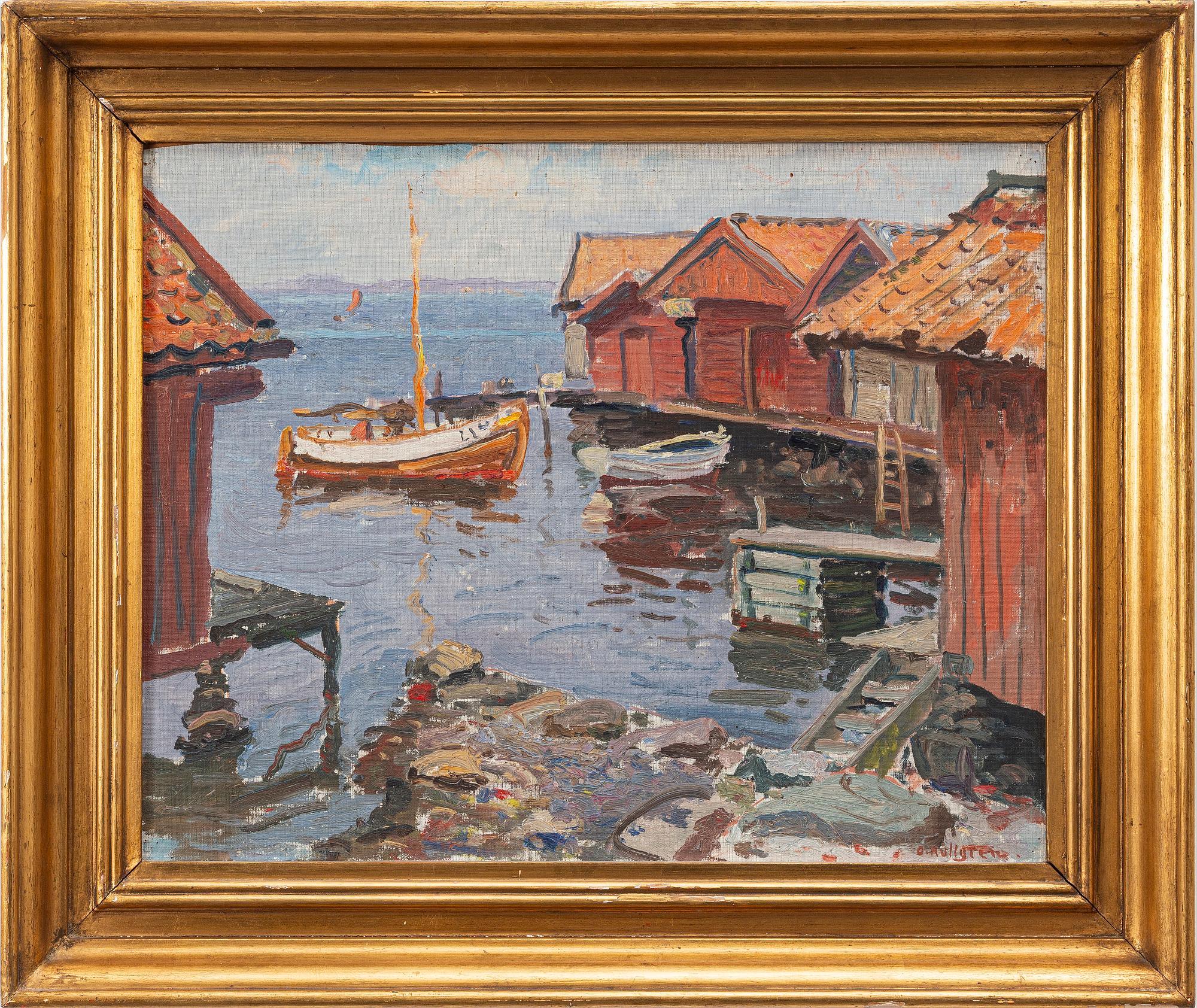 Oscar Hullgren, "Skepparhamn, Käringön".