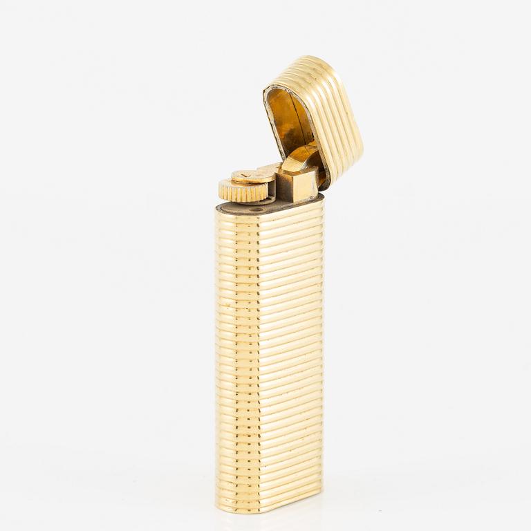 Cartier, lighter, gilded,