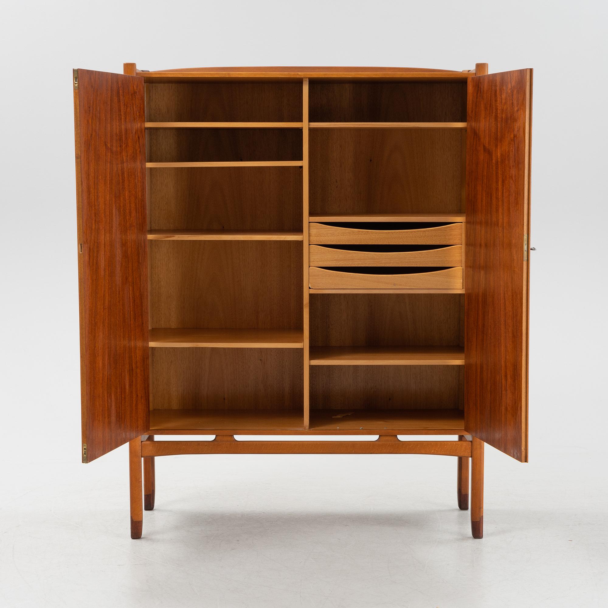 Yngve Ekström, a 'Bangkok' cabinet, AB Westbergs möbler, Tranås, Sweden, second half of the 20th century.
