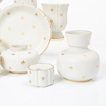 Wilhelm Kåge, a 53-piece ceramics collection 'Carrara', Gustavsberg.