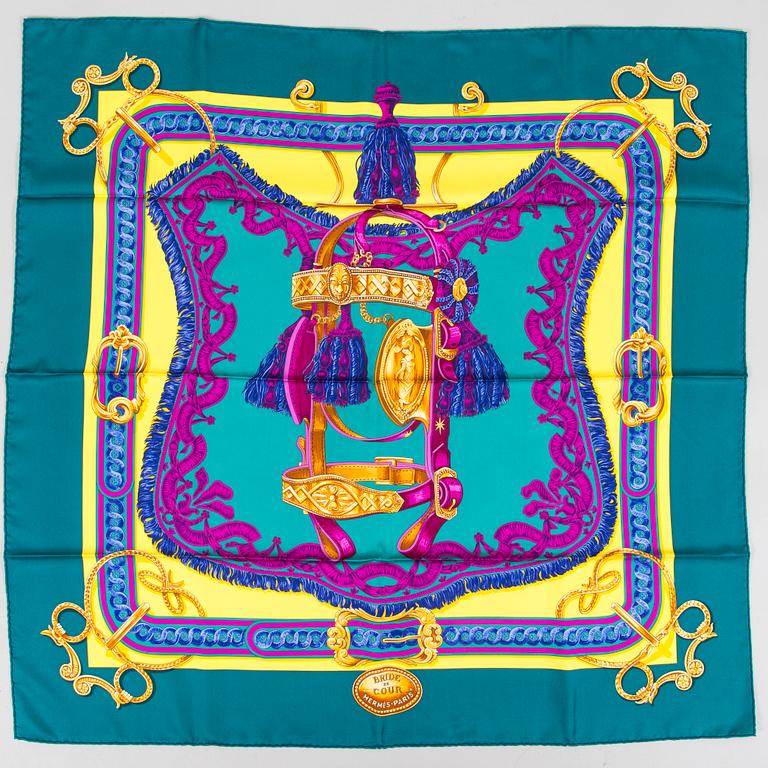 Hermès, huivi "Bride de Cour".