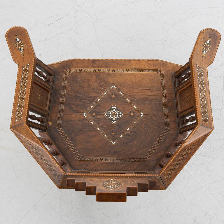 Armchair, oriental, first half of the 20th century.