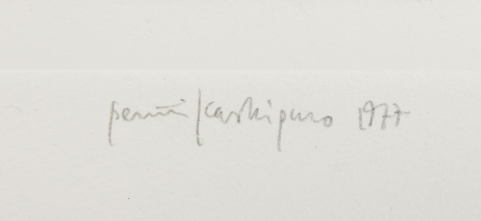 PENTTI KASKIPURO, 2 st, etsningar, signerade och daterade 1977/1978, numrerade 8/80.