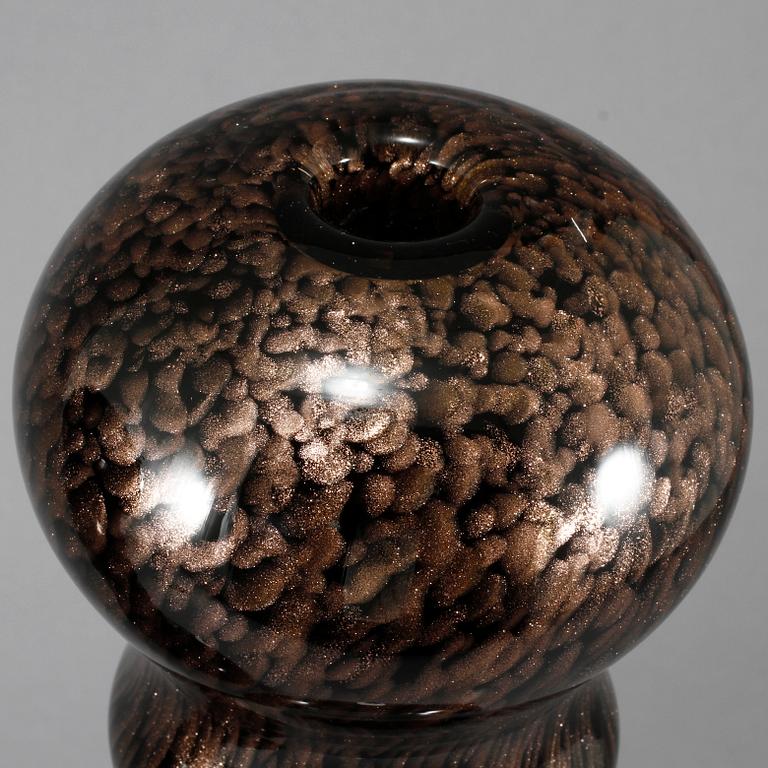 LJUSSTAKAR, ett par, glas, "Nepal", Åsa Jungnelius, Kosta Boda, 2000-tal.
