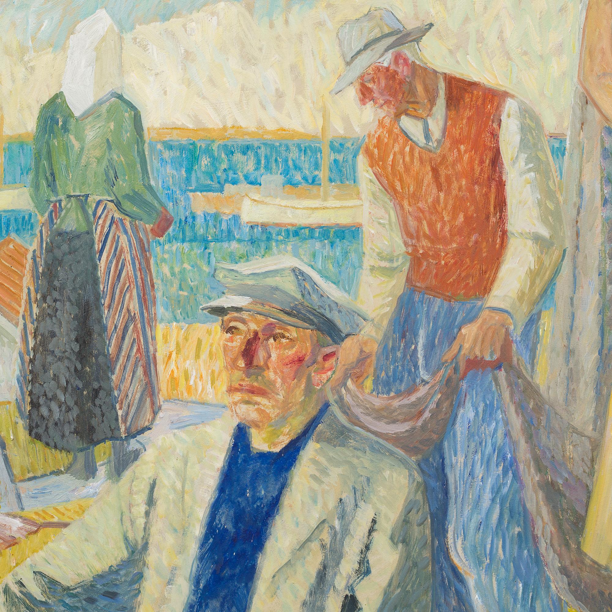 GUNNAR TORHAMN, oil on panel, signed.