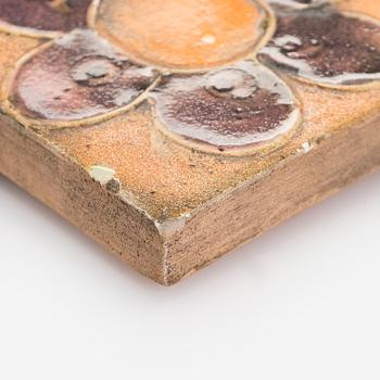 Rut Bryk, relief, stoneware, signed BRYK.