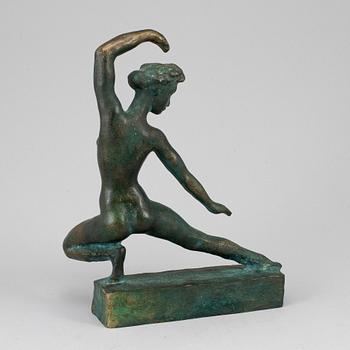 SIGGE BERGGREN, bronze sculpture of a dancer.