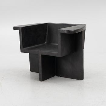 Kristian Sofus Hansen & Tommy Hyldahl, armchair "Brutus Lounge Chair", 101 Copenhagen, Denmark.