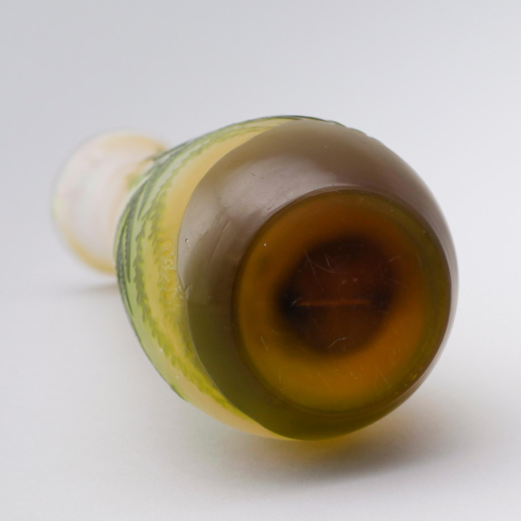 VAS, glas, jugend, Émile Gallé, Frankrike, 1900-talets första hälft.