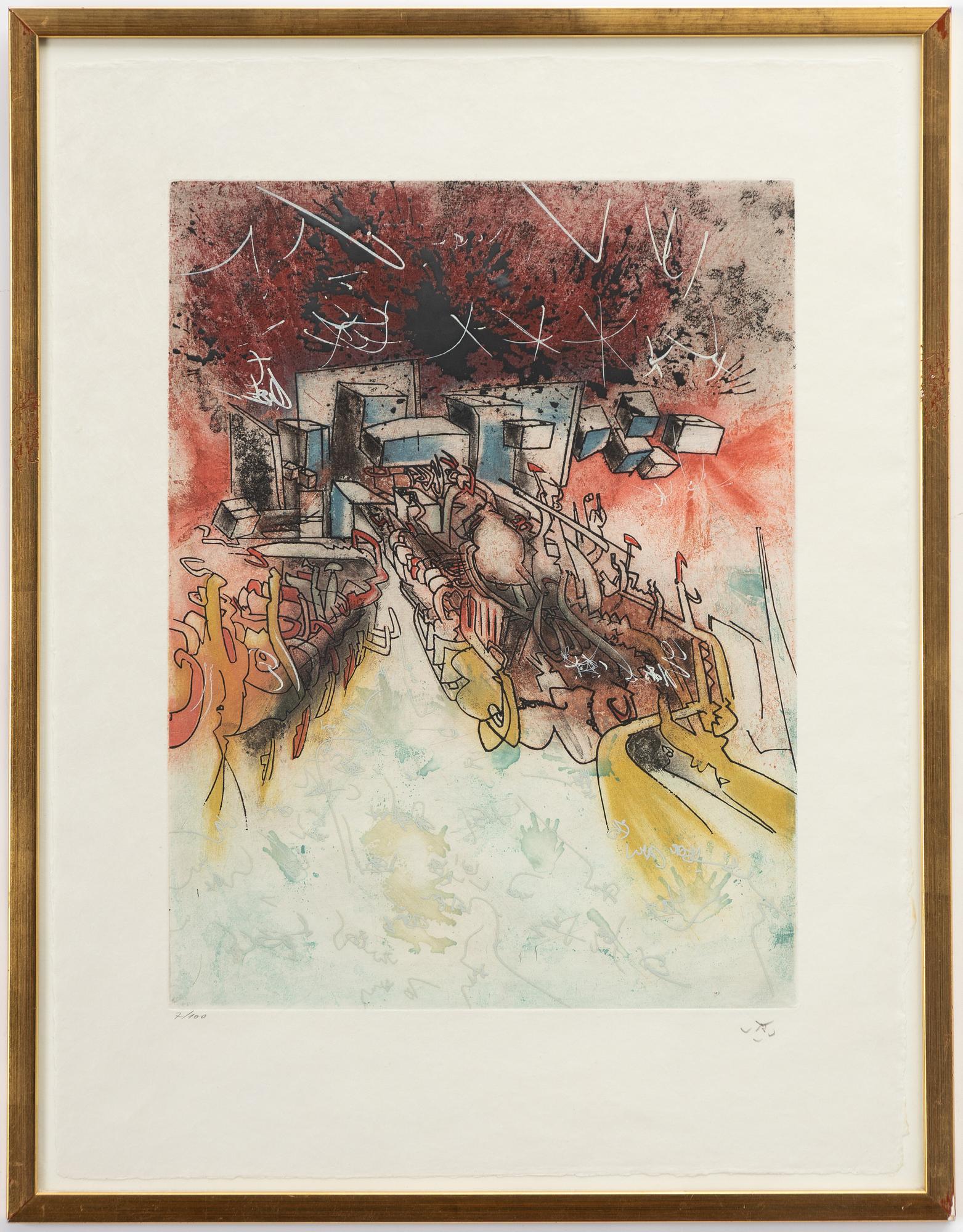 Roberto Matta, Untitled.