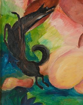 Nils Wedel, Pair in Landscape.