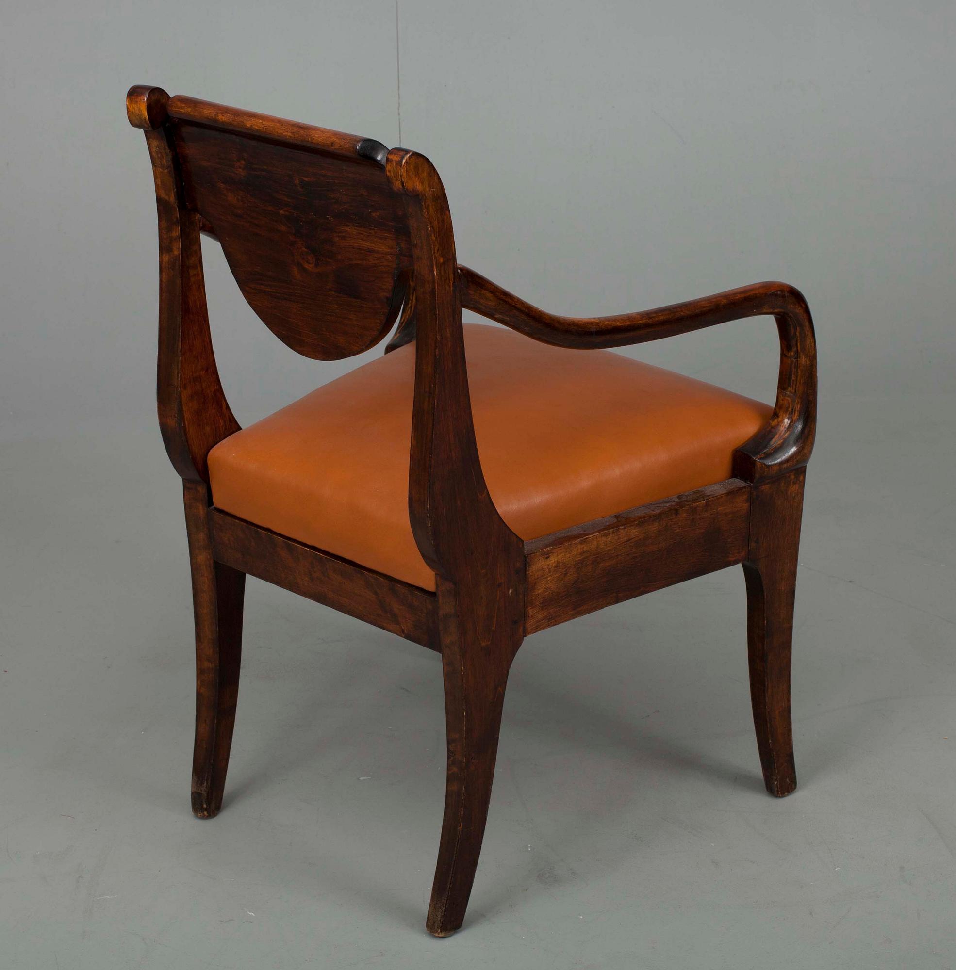 KARMSTOL, empire, 1800-talets början.