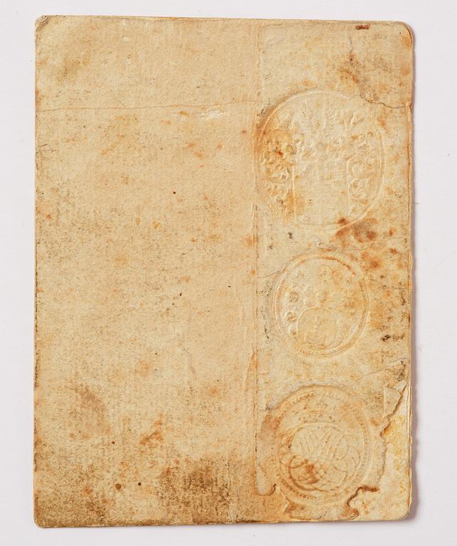Karl XII, handwritten letter presumably to Colonel Henrik Falkenberg of Bålby, dated Lund 3 Jan 1718.