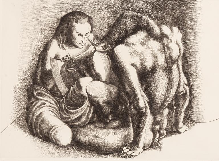 Michael Ayrton, "Minotaur", 2 st.
