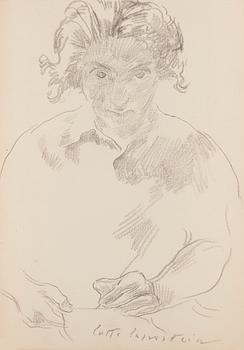 658. Lotte Laserstein, Self portrait.
