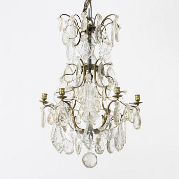 Ljuskrona, rokokostil, 1900-talets första hälft.