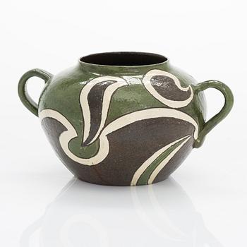 Alfred William Finch, a ceramic pot, Iris 1901.