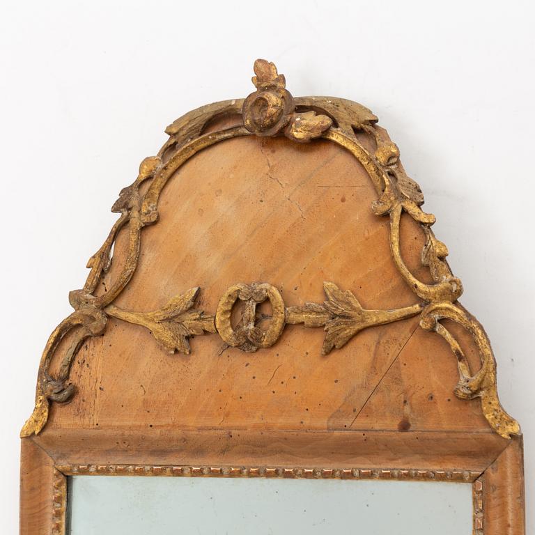 Spegellampetter, ett par, England, 1700-tal.