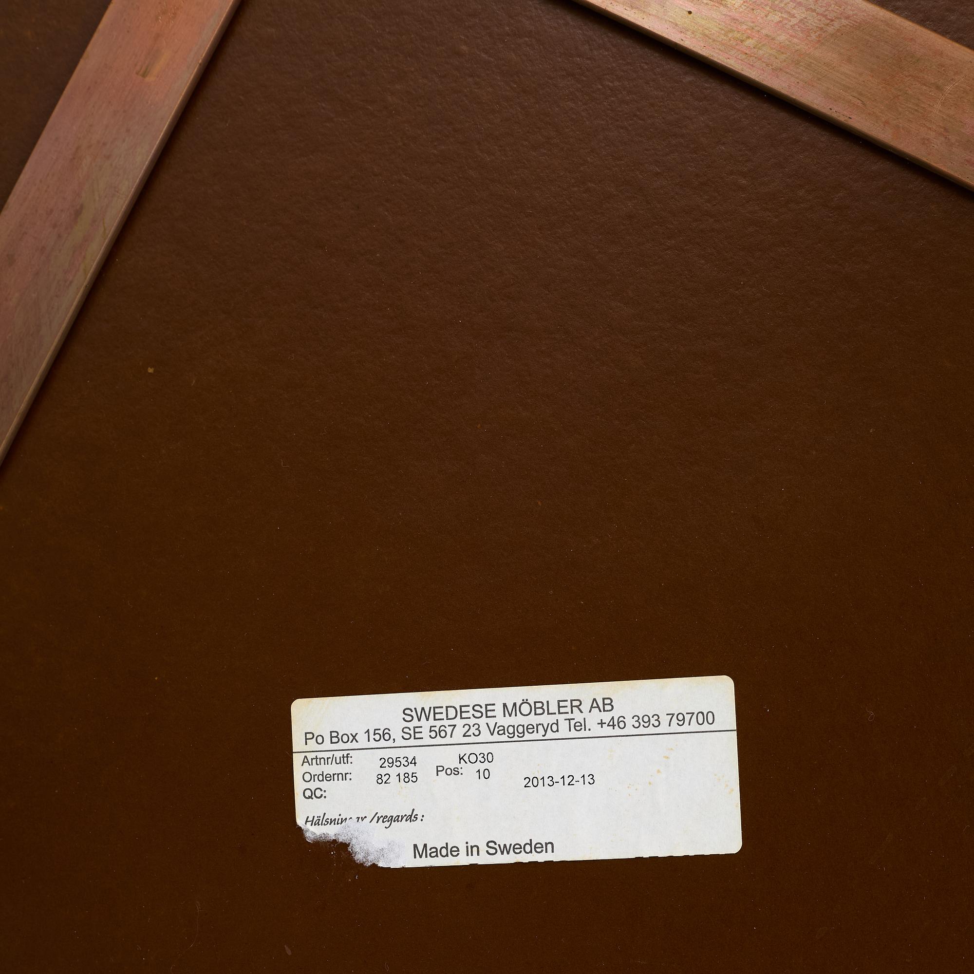 Monica Förster, coffee table, "Breeze", Swedese, contemporary.