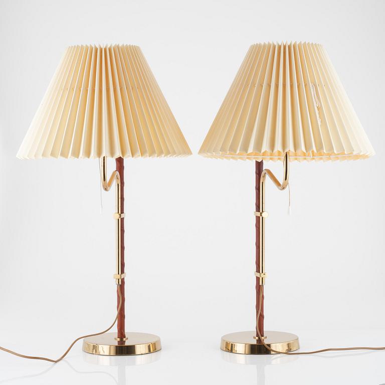 A pair of table lamps model  B-132, Bergboms, end of the 20th century.