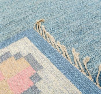 MATTA, rölakan, monogramsignerad GG (Gitt Grännsjö-Carlsson), ca 282 x 193 cm.